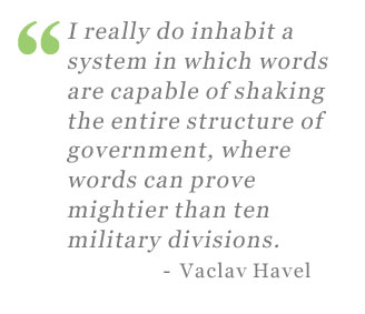 Vaclav Havel quote